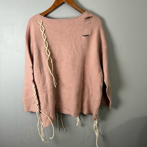 POL Women’s Luxe Distressed Sweater sz M Super Soft NWOT # H600-A - Picture 9 of 13